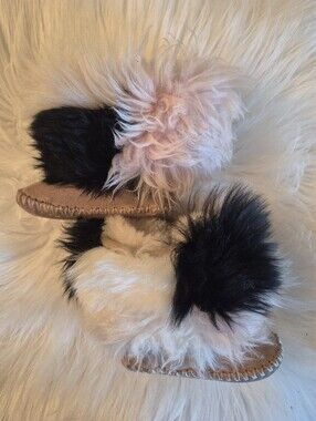 Authentic Ugg Limited Edition Fluff Momma Infant Slipper Boot Size 1